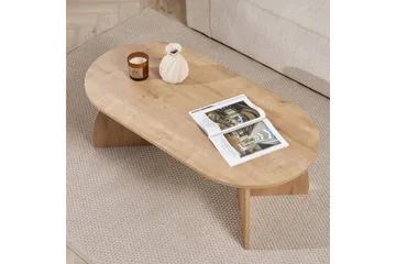 Osyra Sofabord 120 cm - Natur - Møbler - Bord - Sofabord & salongbord