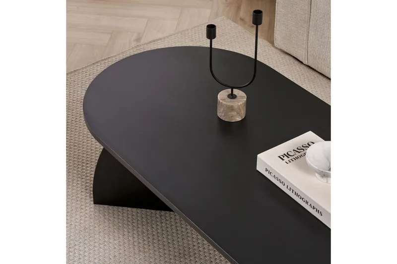 Osyra Sofabord 120 cm - Svart - Møbler - Bord - Sofabord & salongbord