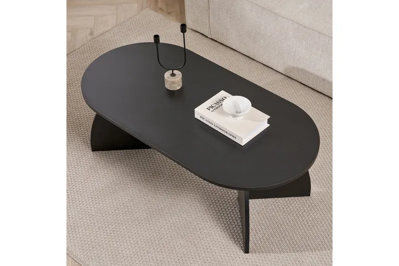 Osyra Sofabord 120 cm - Svart - Møbler - Bord - Sofabord & salongbord
