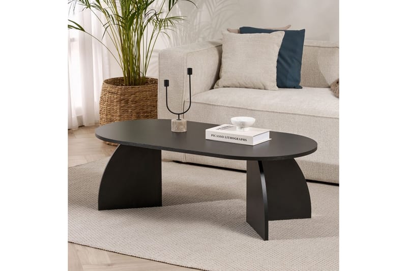 Osyra Sofabord 120 cm - Svart - Møbler - Bord - Sofabord & salongbord