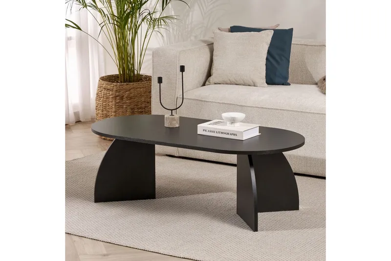 Osyra Sofabord 120 cm - Svart - Møbler - Bord - Sofabord & salongbord