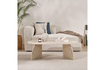 Osyra Sofabord 120 cm - Travertin - Møbler - Bord - Sofabord & salongbord