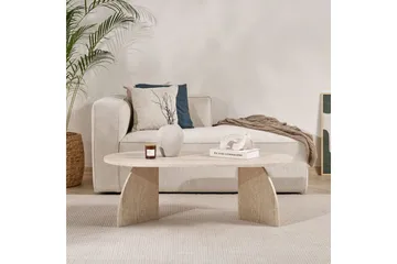 Osyra Sofabord 120 cm - Travertin - Møbler - Bord - Sofabord & salongbord