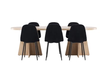 Oval Dining Set Venture Home - Møbler - Bord - Spisegruppe