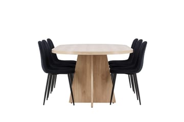 Oval Dining Set Venture Home - Møbler - Bord - Spisegruppe