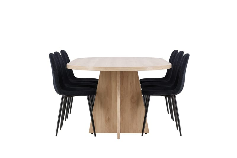 Oval Dining Set Venture Home - Møbler - Bord - Spisegruppe