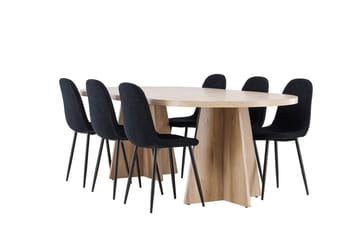 Oval Dining Set Venture Home - Møbler - Bord - Spisegruppe