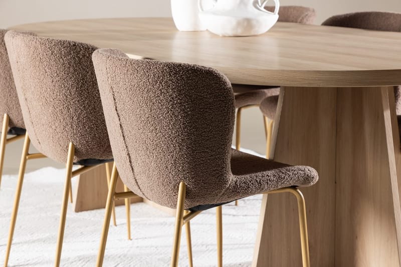 Oval Dining Set Venture Home - Møbler - Bord - Spisegruppe