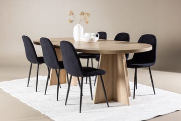 Oval Dining Set Venture Home - Møbler - Bord - Spisegruppe