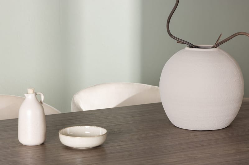 Oval matgrupp Venture Home Beige Natur 4st - Møbler - Bord - Spisegruppe