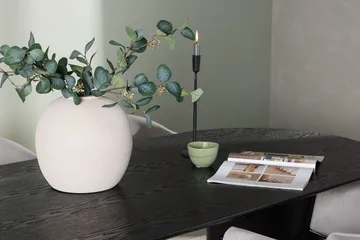 Oval matgrupp Venture Home Grå Svart 4st - Møbler - Bord - Spisegruppe