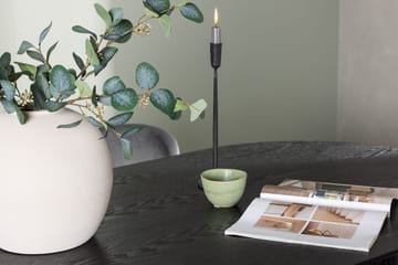 Oval matgrupp Venture Home Grå Svart 4st - Møbler - Bord - Spisegruppe