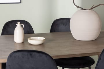 Oval matgrupp Venture Home Mörkt trä - Møbler - Bord - Spisegruppe
