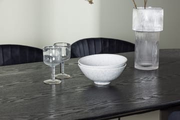 Oval matgrupp Venture Home Svart Svart 4st - Møbler - Bord - Spisegruppe