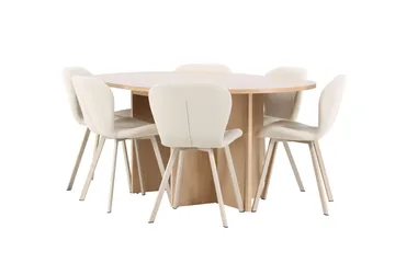 Oval matgrupp Venture Home - Møbler - Bord - Spisegruppe