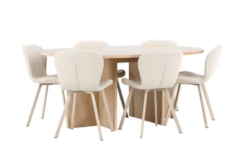 Oval matgrupp Venture Home - Møbler - Bord - Spisegruppe