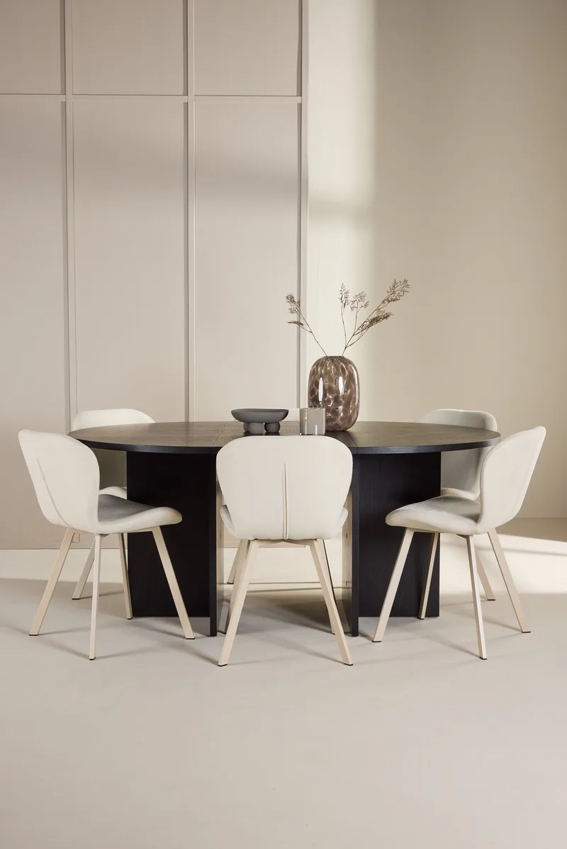 Oval matgrupp Venture Home - Møbler - Bord - Spisegruppe