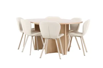 Oval matgrupp Venture Home - Møbler - Bord - Spisegruppe