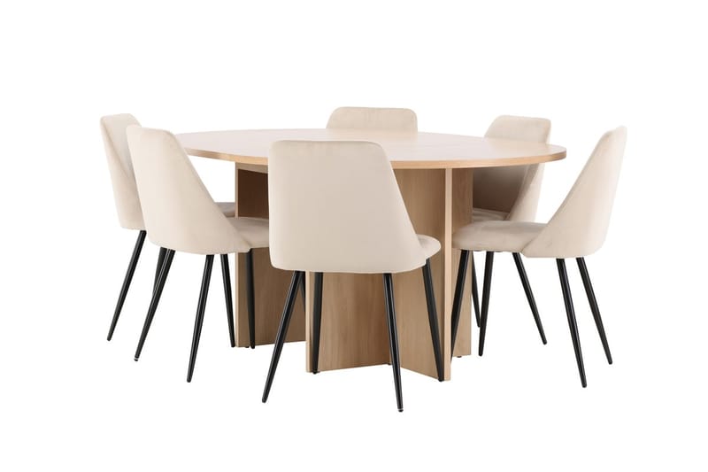 Oval matgrupp Venture Home - Møbler - Bord - Spisegruppe