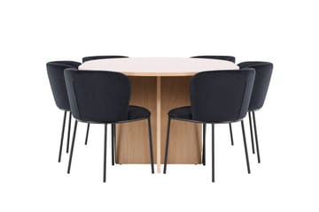 Oval matgrupp Venture Home - Møbler - Bord - Spisegruppe