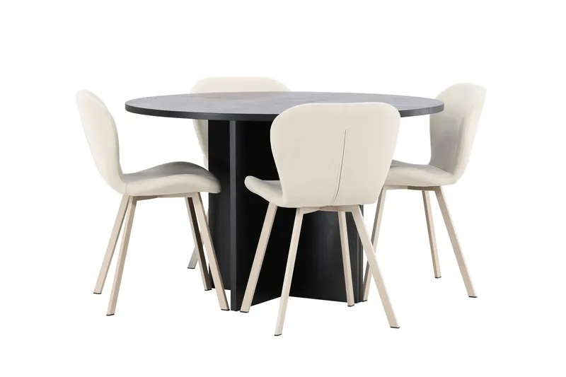 Oval matgrupp Venture Home - Møbler - Bord - Spisegruppe