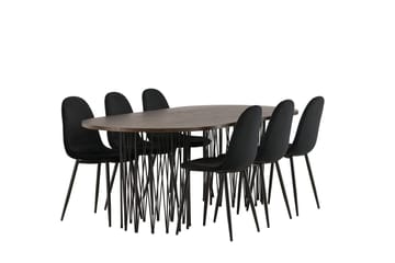 Oval matgrupp Venture Home - Møbler - Bord - Spisegruppe