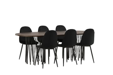 Oval matgrupp Venture Home - Møbler - Bord - Spisegruppe