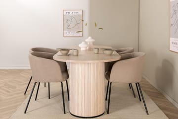 Hvitpusset - Beige|Hvitpusset|Svart
