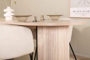 Oval spisegruppe Venture Home Bianca, Berit - Møbler - Bord - Spisegruppe