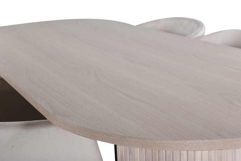 Oval spisegruppe Venture Home Bianca, Berit - Møbler - Bord - Spisegruppe