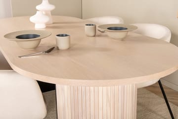 Oval spisegruppe Venture Home Bianca, Berit - Møbler - Bord - Spisegruppe