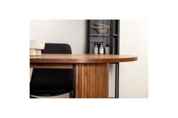 Ovalt spisesett Bianca, Muce - 200x90x75 - Møbler - Bord - Spisegruppe