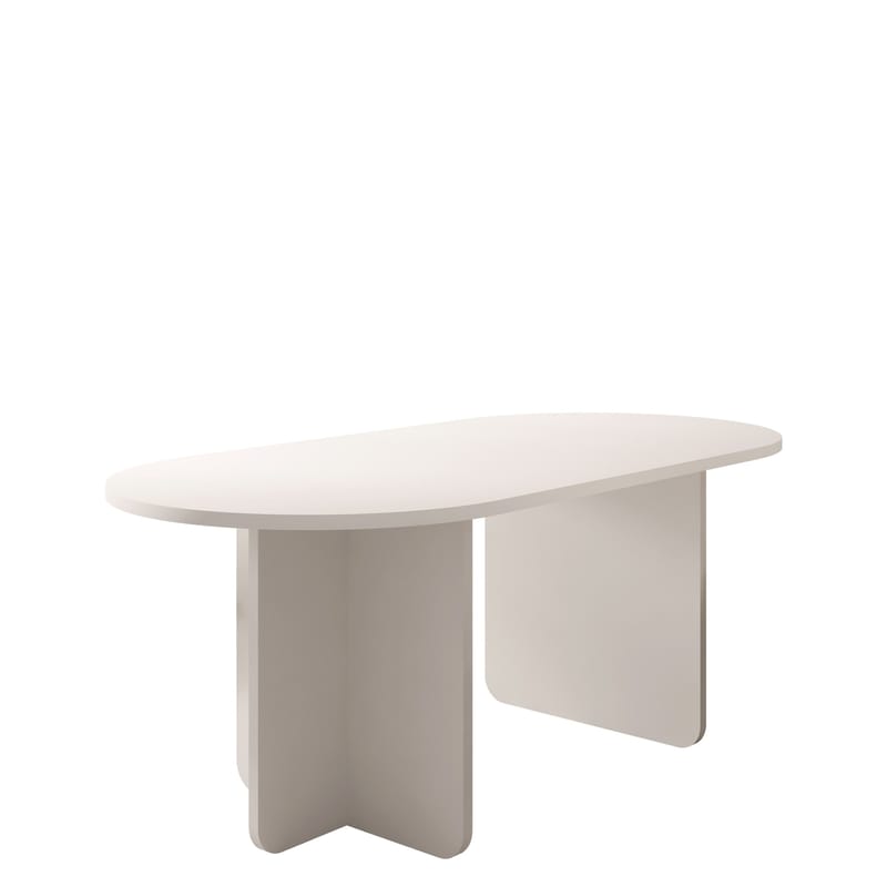 Ovren Spisebord 185 cm - beige - Møbler - Bord - Spisebord & kjøkkenbord