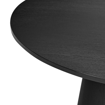 Oyen Rundt Spisebord 120 cm i Tre - Svart - Møbler - Bord - Spisebord & kjøkkenbord
