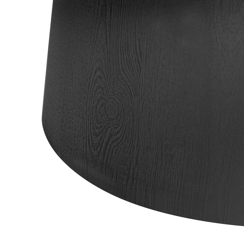 Oyen Rundt Spisebord 120 cm i Tre - Svart - Møbler - Bord - Spisebord & kjøkkenbord