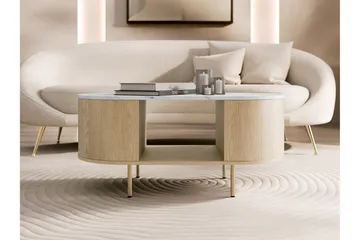 Pantego Sofabord 100x52 cm - Brun - Møbler - Bord - Sofabord & salongbord