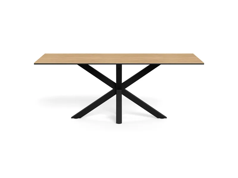 Parkins spisebord 200 cm - Svart - Møbler - Bord - Spisebord & kjøkkenbord