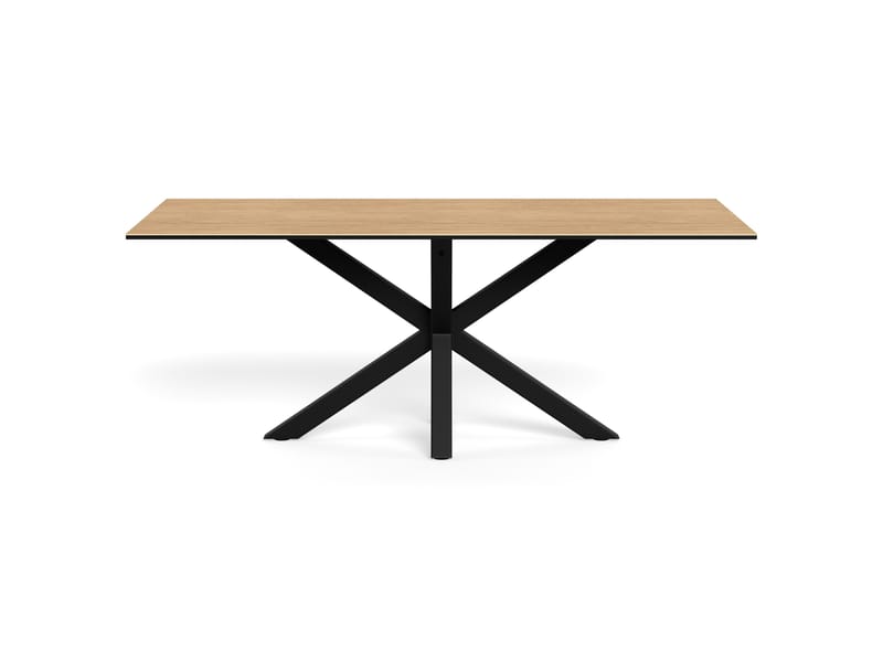 Parkins spisebord 200 cm - Svart - Møbler - Bord - Spisebord & kjøkkenbord