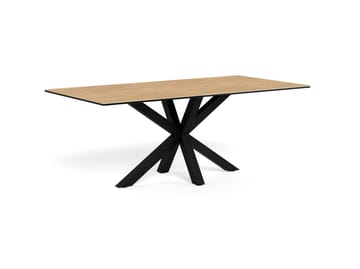 Parkins spisebord 200 cm - Svart - Møbler - Bord - Spisebord & kjøkkenbord