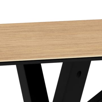 Parkins spisebord 200 cm - Svart - Møbler - Bord - Spisebord & kjøkkenbord