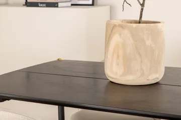 Pelle Spisegruppe 190 cm Rektangulær med 6 Velvet-stoler - Beige - Møbler - Bord - Spisegruppe