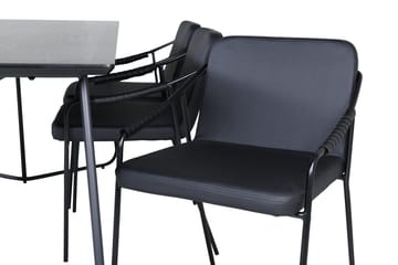 Petra spisebord 190 cm med 6 Tvista barstoler - Møbler - Bord - Spisegruppe