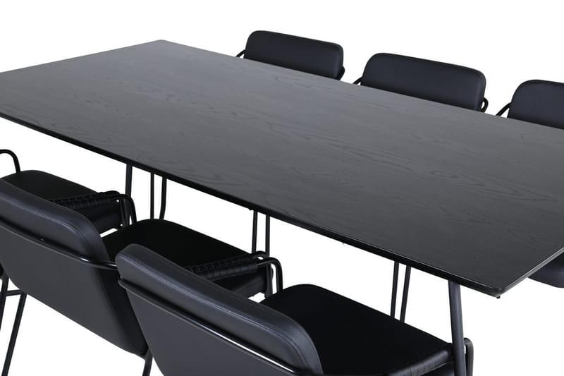 Petra spisebord 190 cm med 6 Tvista barstoler - Møbler - Bord - Spisegruppe