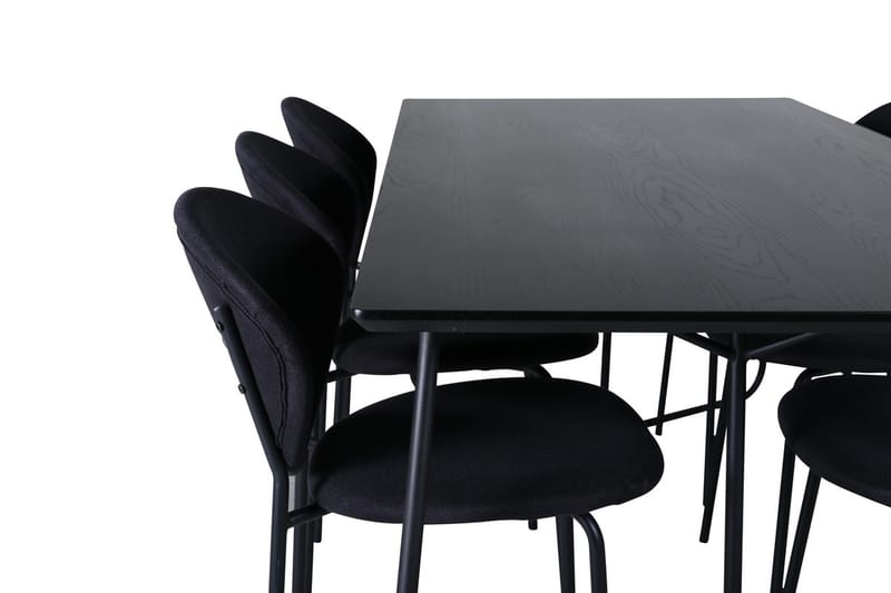 Petra spisebord 190 cm med 6 Vault spisestoler - Møbler - Bord - Spisegruppe