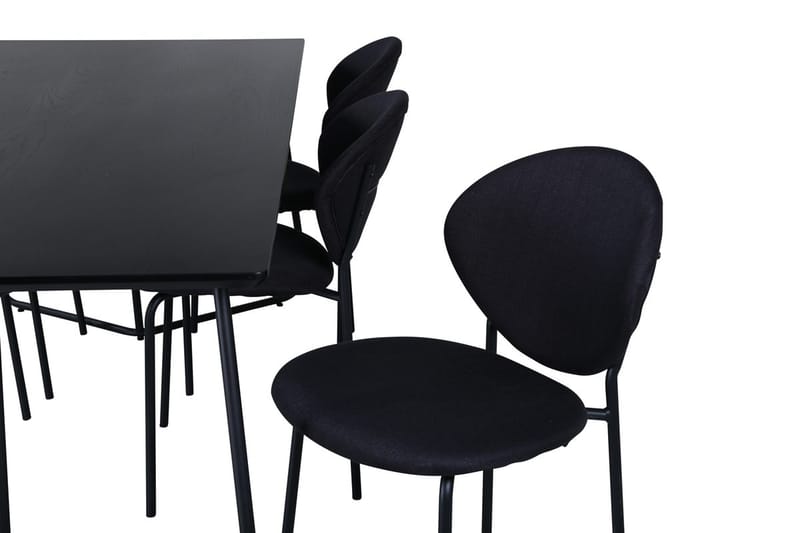 Petra spisebord 190 cm med 6 Vault spisestoler - Møbler - Bord - Spisegruppe