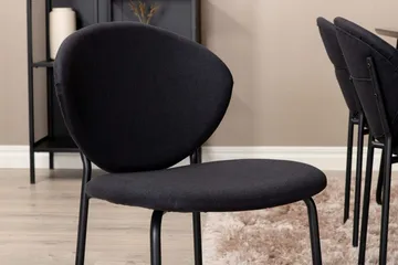 Petra spisebord 190 cm med 6 Vault spisestoler - Møbler - Bord - Spisegruppe