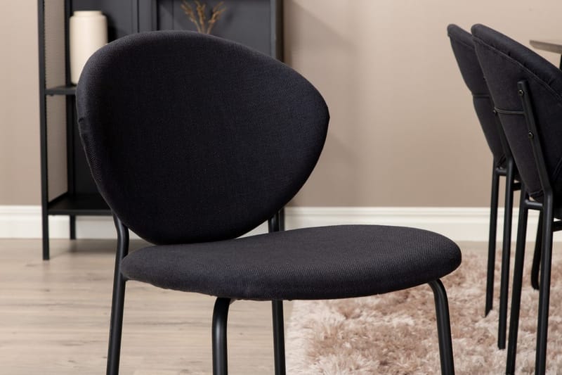 Petra spisebord 190 cm med 6 Vault spisestoler - Møbler - Bord - Spisegruppe