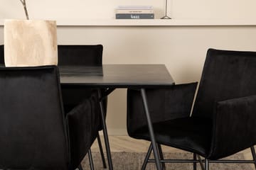 Petra spisebord 190 cm med 6 Petra armstoler - Møbler - Bord - Spisegruppe