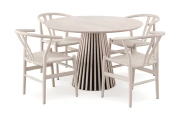 110 cm - Hvitbeiset eik