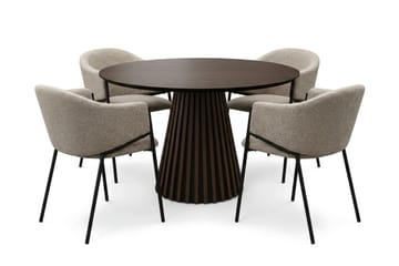 110 cm - Røkt eik